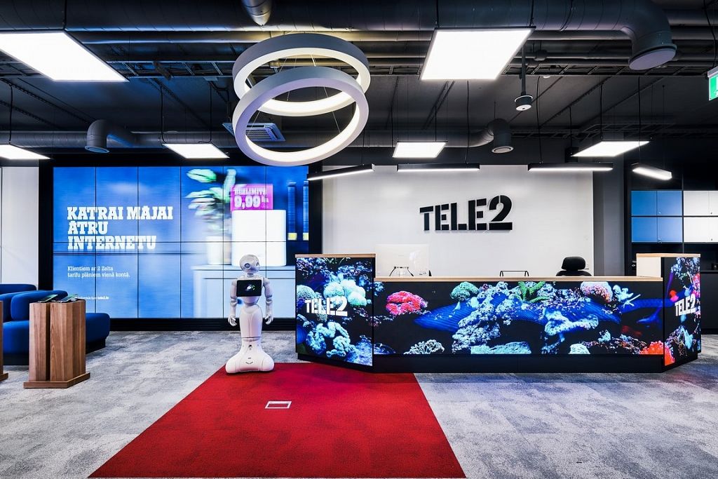 Construction works of Tele2 office premises | PRO DEV